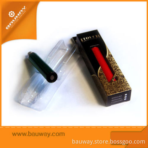 Electronic cigarette ego patented iTouch battery, work by skin touching, no button, 7 colors
